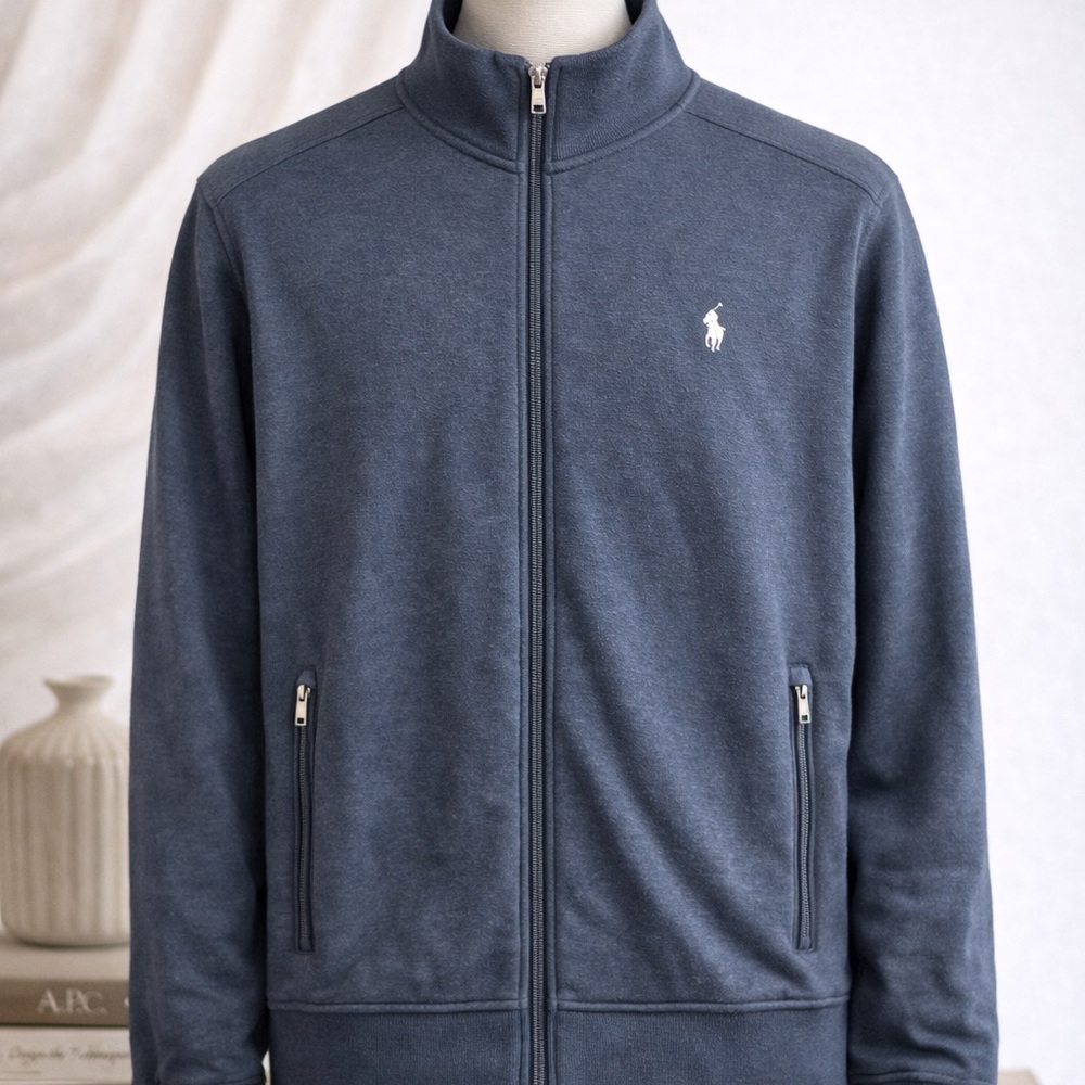 Polo Ralph Lauren Double Knit Track Jacket – Men’s Large | Pacific 44 Curated